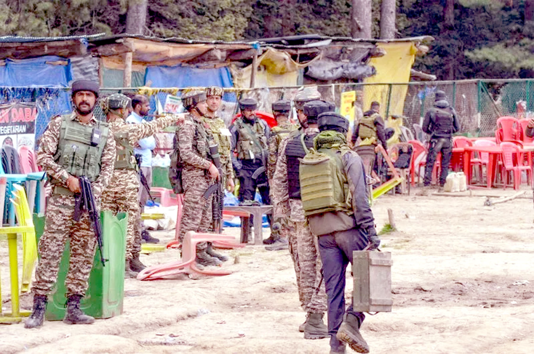 Pahalgam attack: NIA chief Sadanand Date reaches Pahalgam to review investigation.